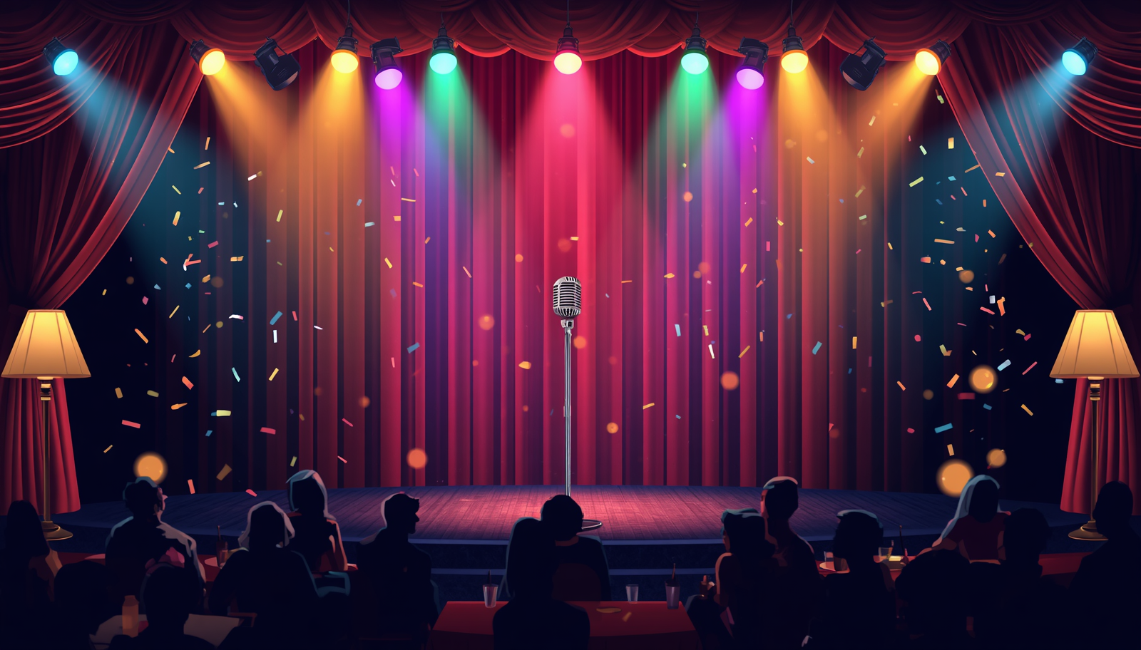 Sandra LaFlamme comedy live stand up clean humor audience laughing doodie laughs